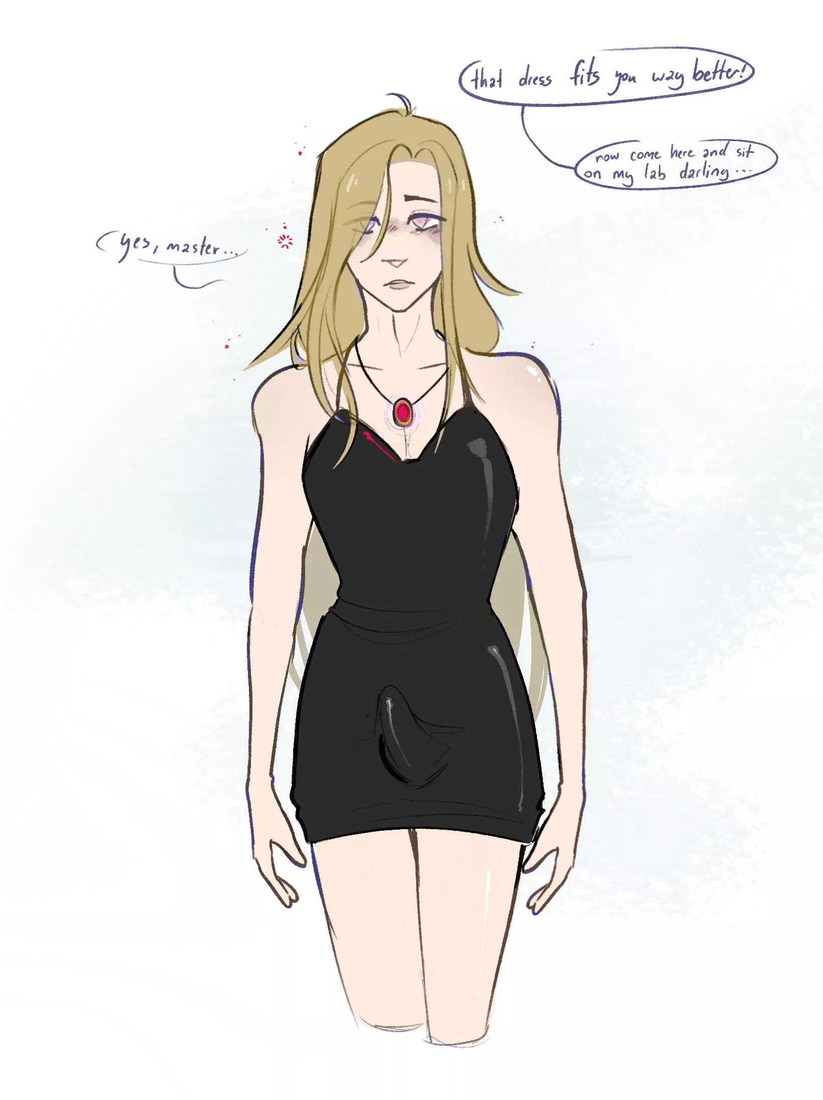 changing his clothes into something nicer~[OC]