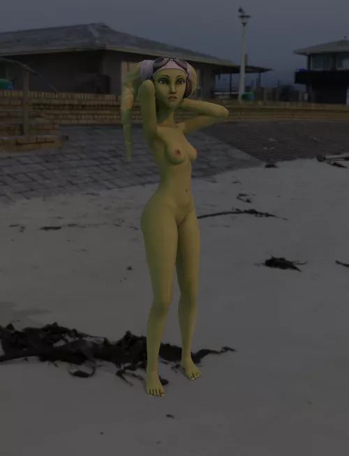 Hera at the beach [Stangil]