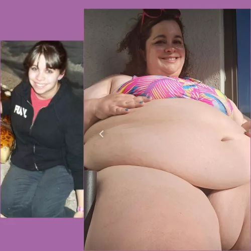 I never thought I'd get THIS fat