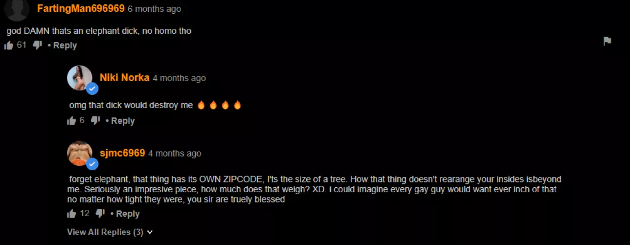 I think bro is impressed can anyone confirm?