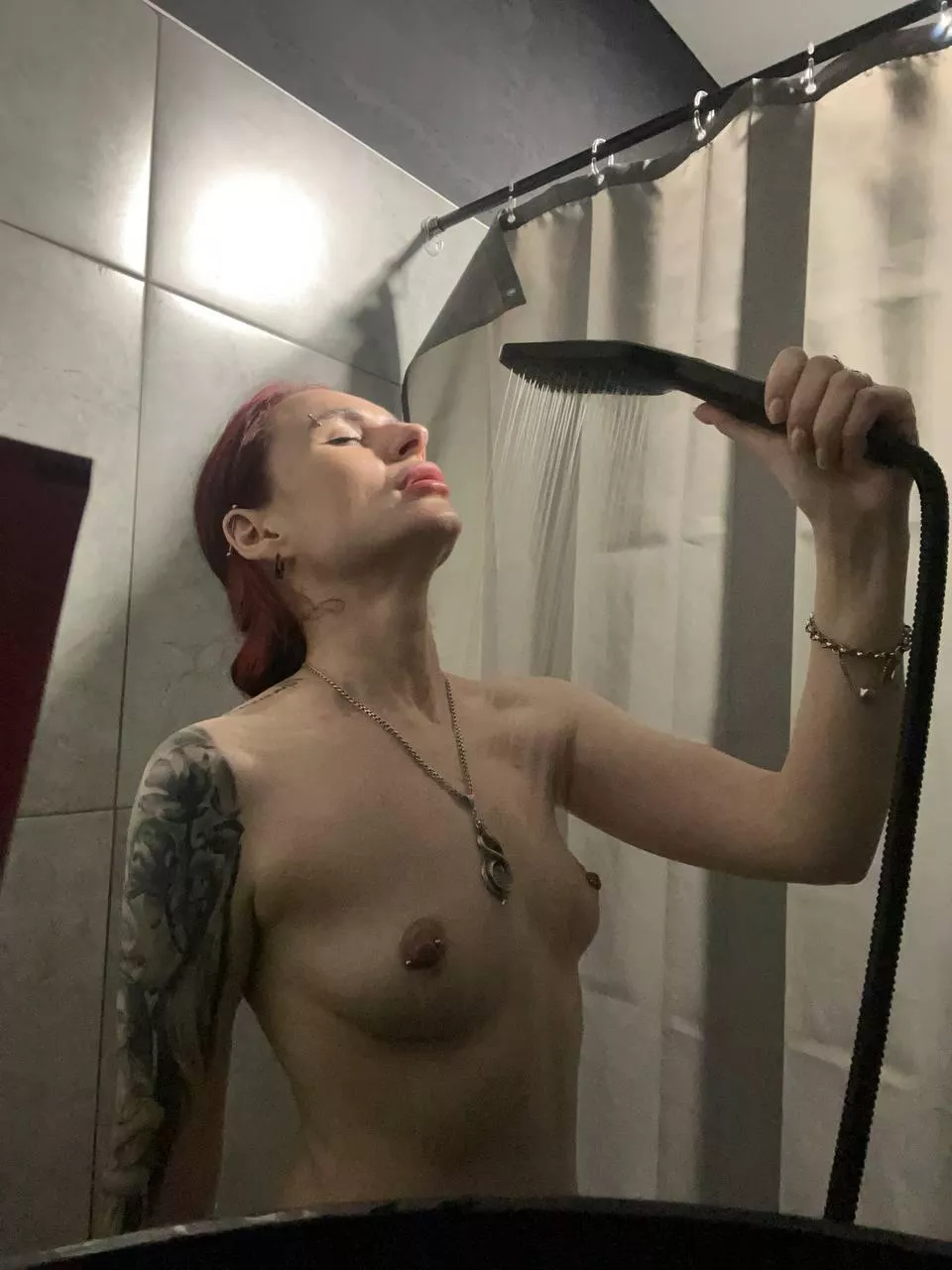 I want you to shower with me