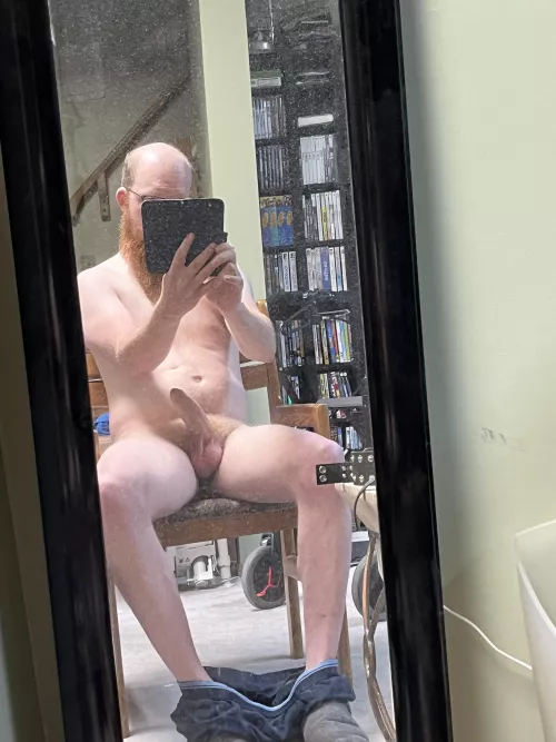 In front of my mirror 