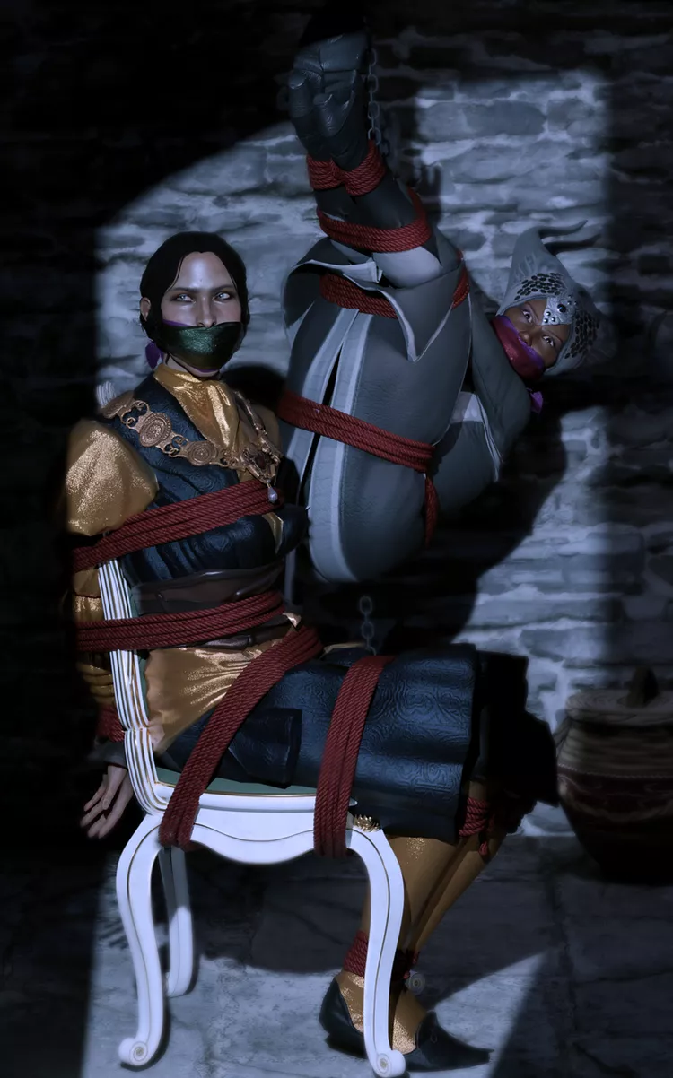 Josephine and Vivienne in A House Divided III - Skvrwiel