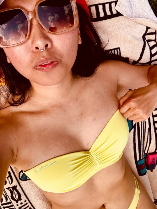 Laying out and getting laid all summer. [Ms]