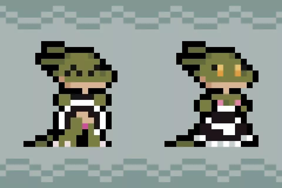 Lusty Argonian Maid Shows the Goods ;) (Made by me, comms open!)