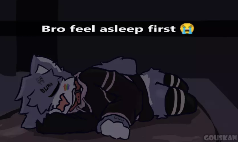 NEVER fall asleep first on sleepovers! (if you dont want to end up like him)