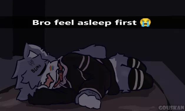 NEVER fall asleep first on sleepovers! (if you dont want to end up like him)