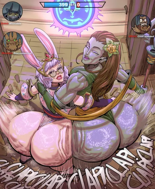 Rei and inara clap their way to the win [loonyjams]