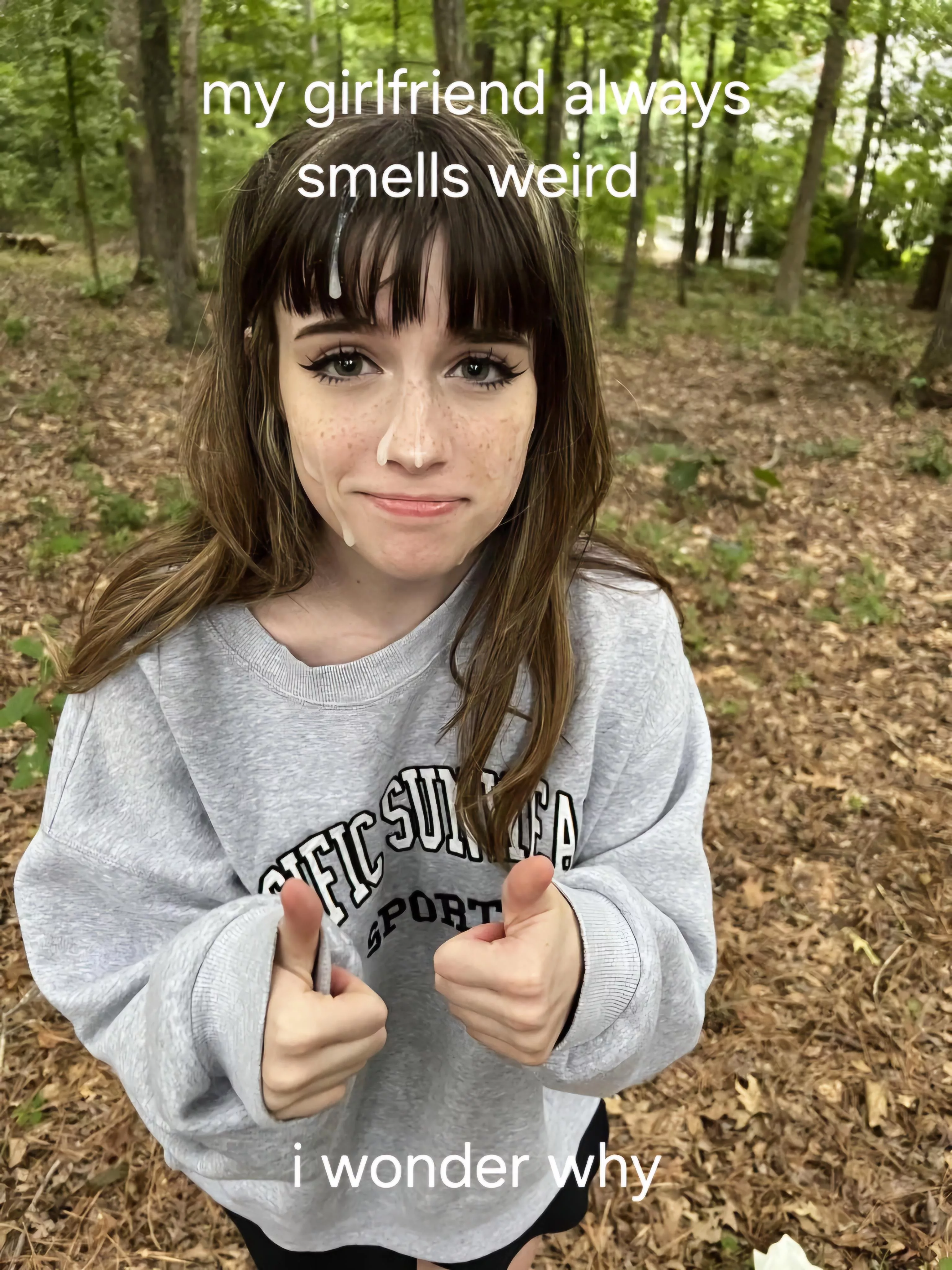 She said not to worry 