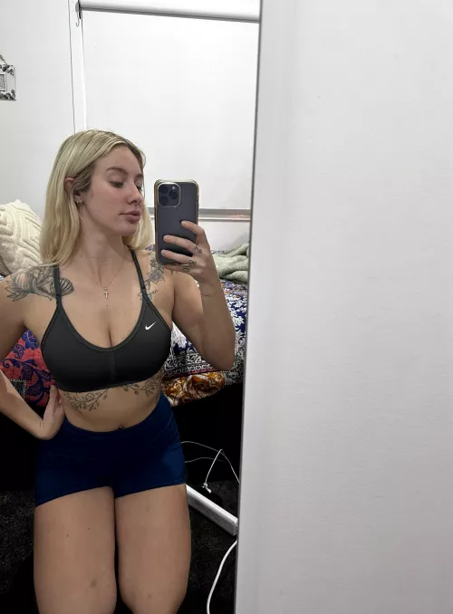 would you mind fucking me after workout?