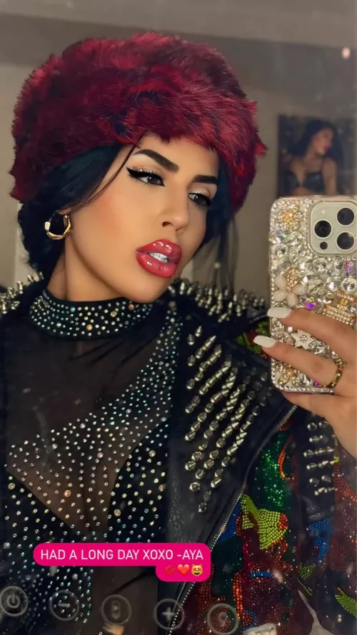 Aya Jarushi is so beautiful 