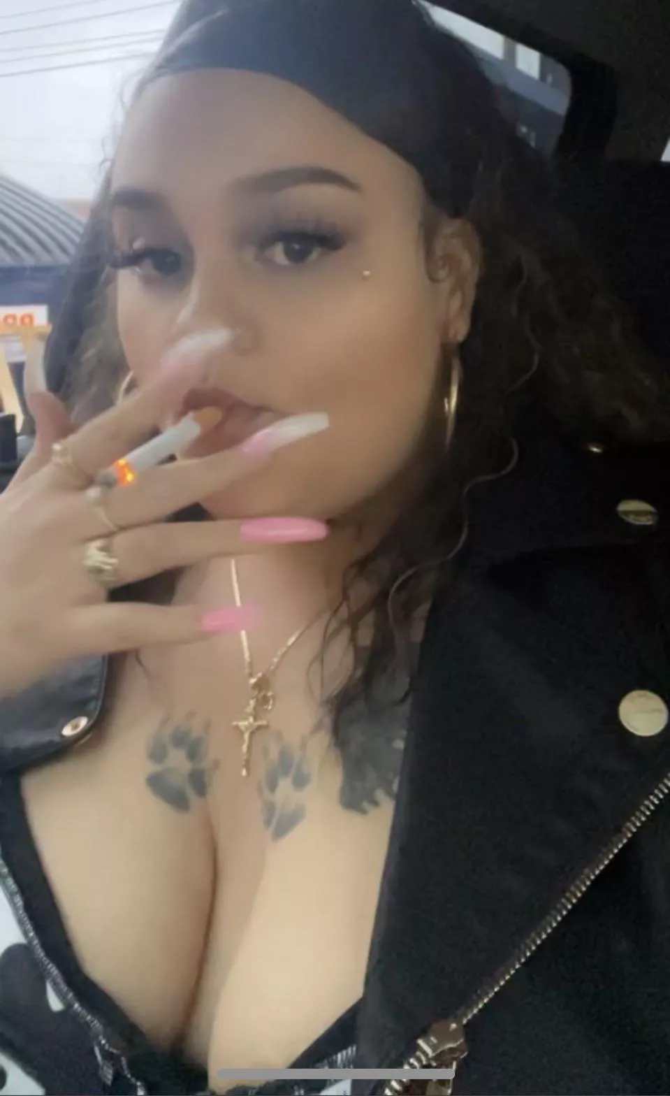 I smoke sooo much more when I’m out