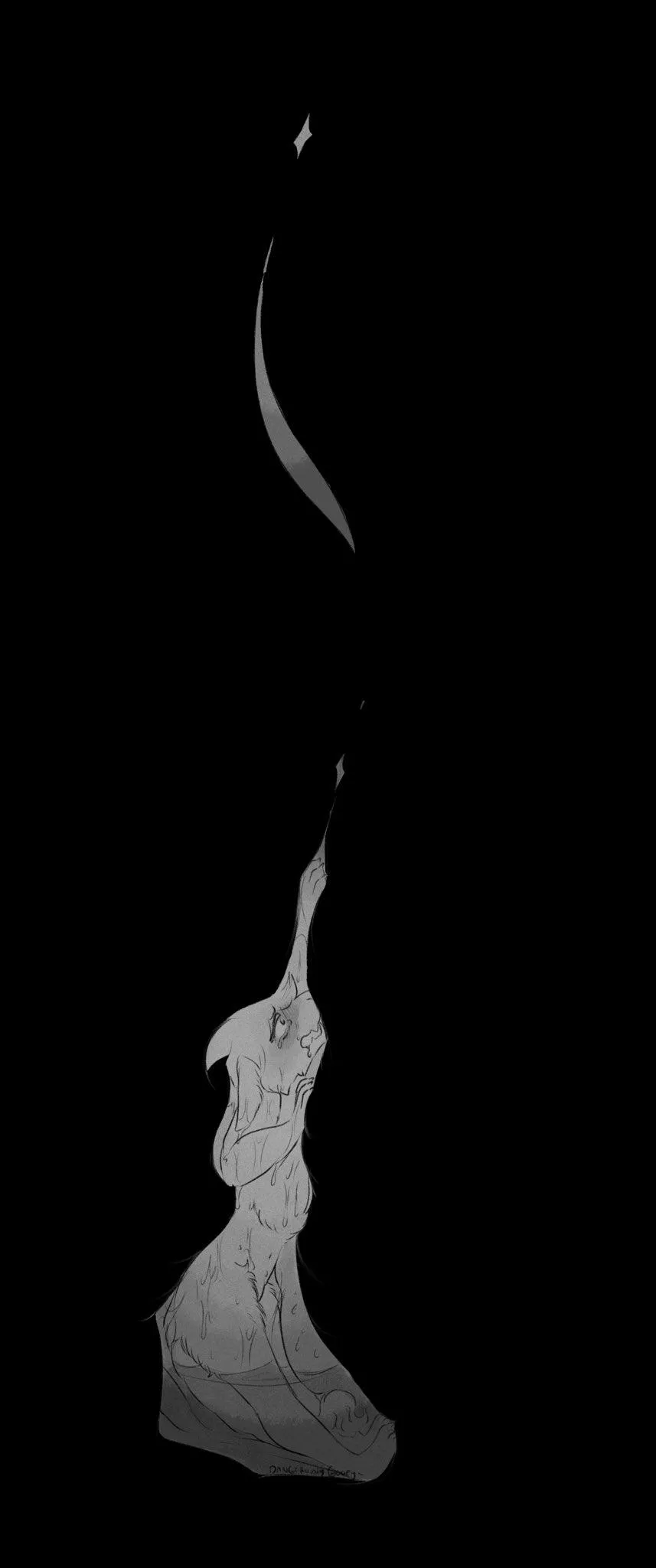 {Image} Trying to push my way back up (Art by DangerouslyGooey)