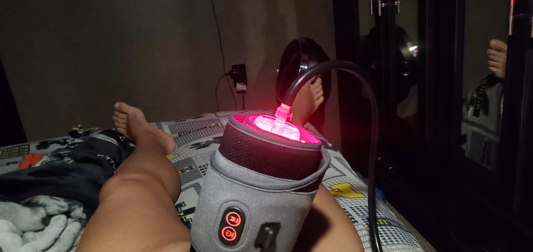 Infrared pumping. Absolute game changer.