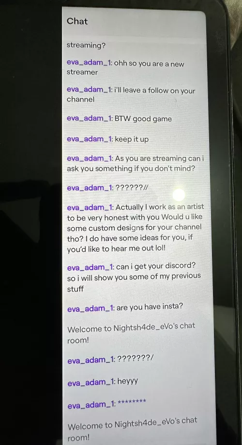 Is this normal on Twitch?