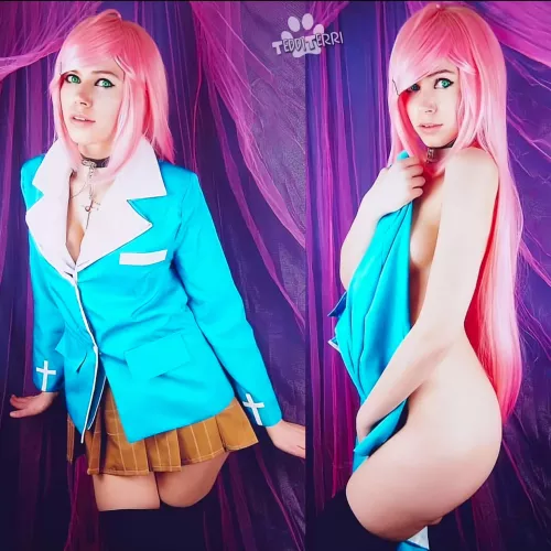 Moka Akashiya From Rosario+Vampire by @TeddiTerri 