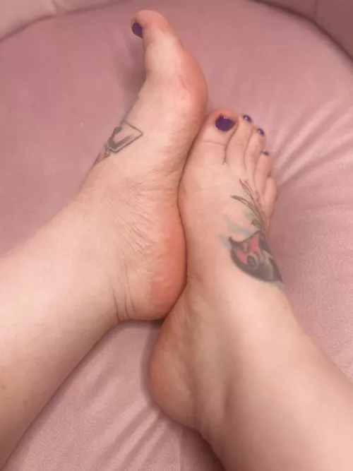 My feet could do with a rub