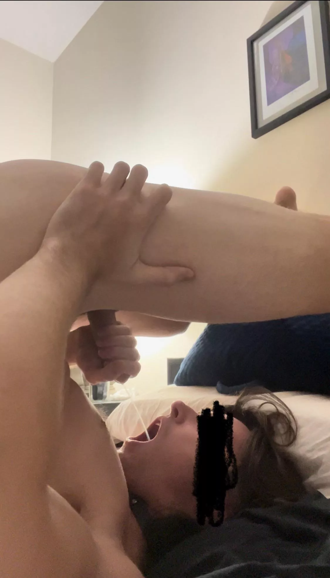 Rewarding myself after a long edging session 😋