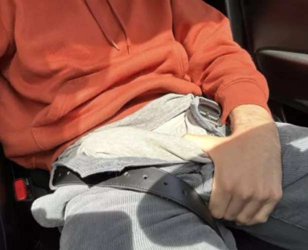 so horny i had to pull over and touch it 