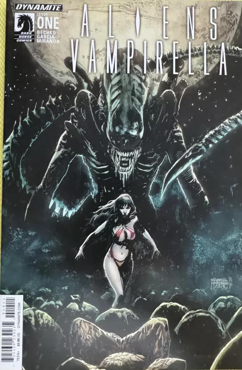 We need a live action movie [Aliens • Vampirella #1]