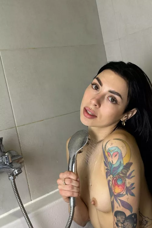 We need to take a shower together right away