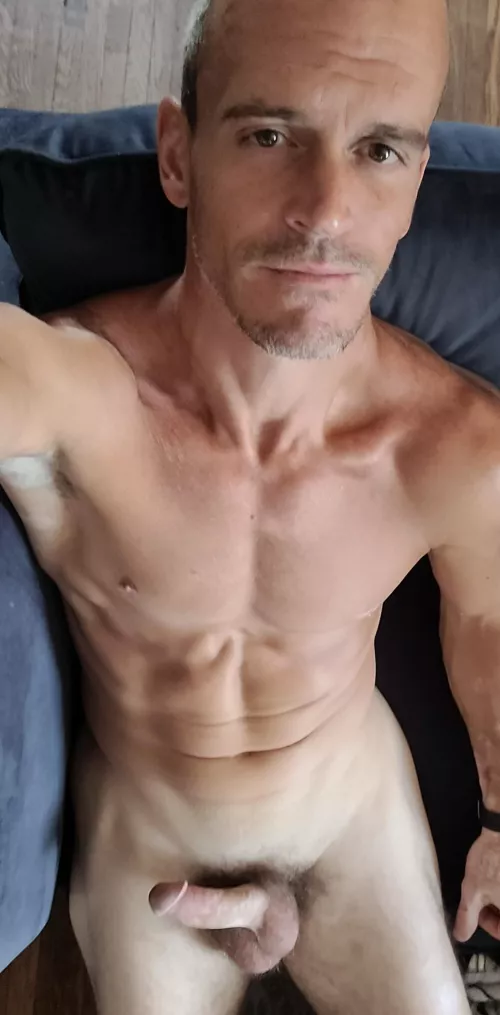 [43] Would you sit on Dad's lap?