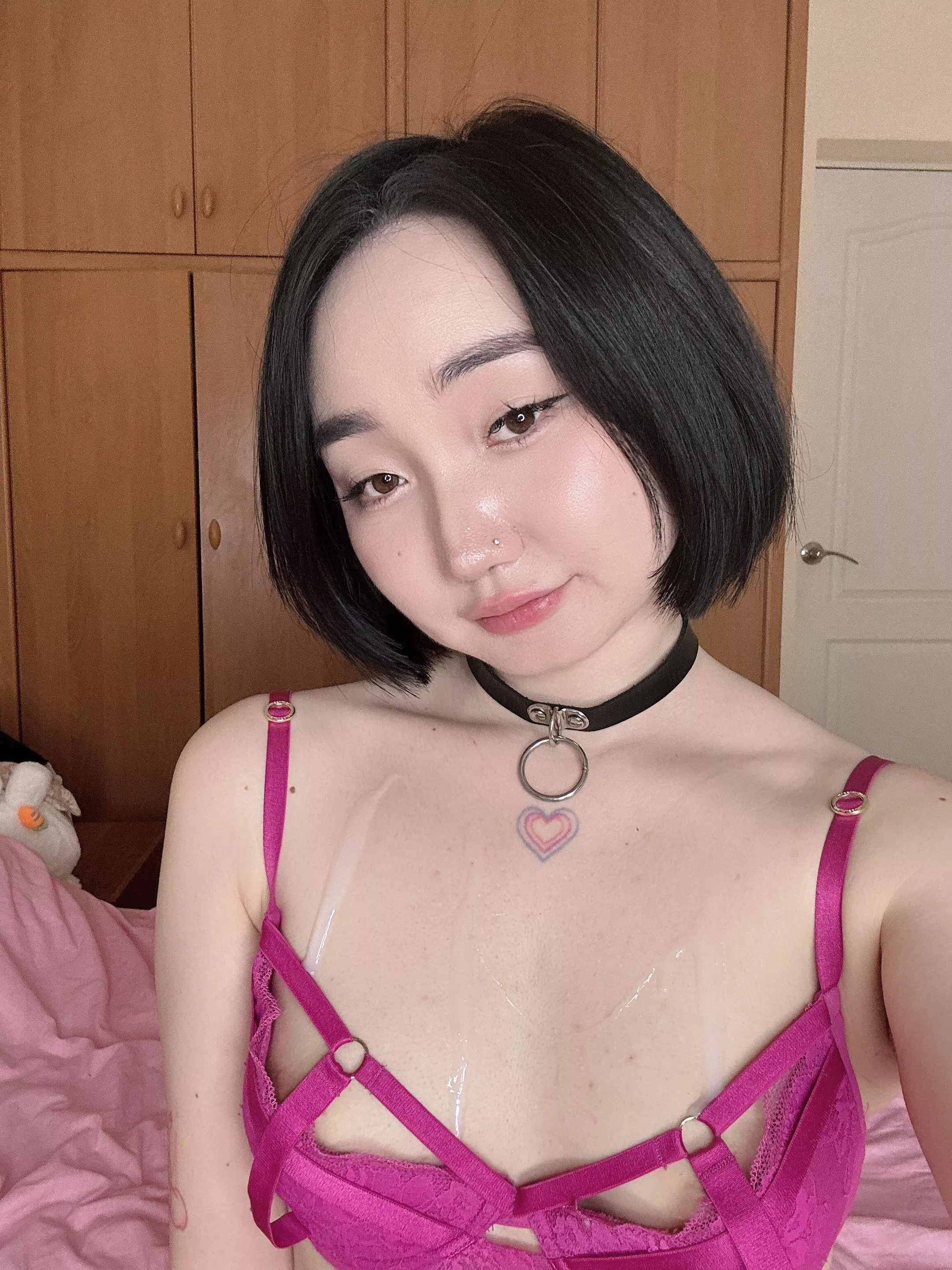 a smile shows that I'm glad it's over