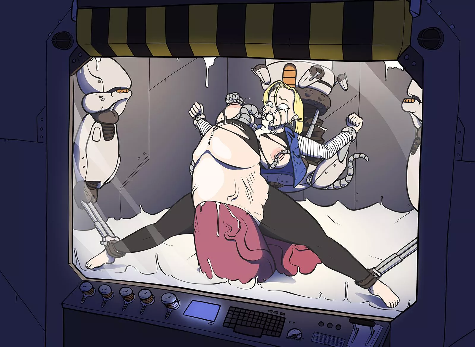 Android 18 Testing Chamber (DisturbedMonkey)