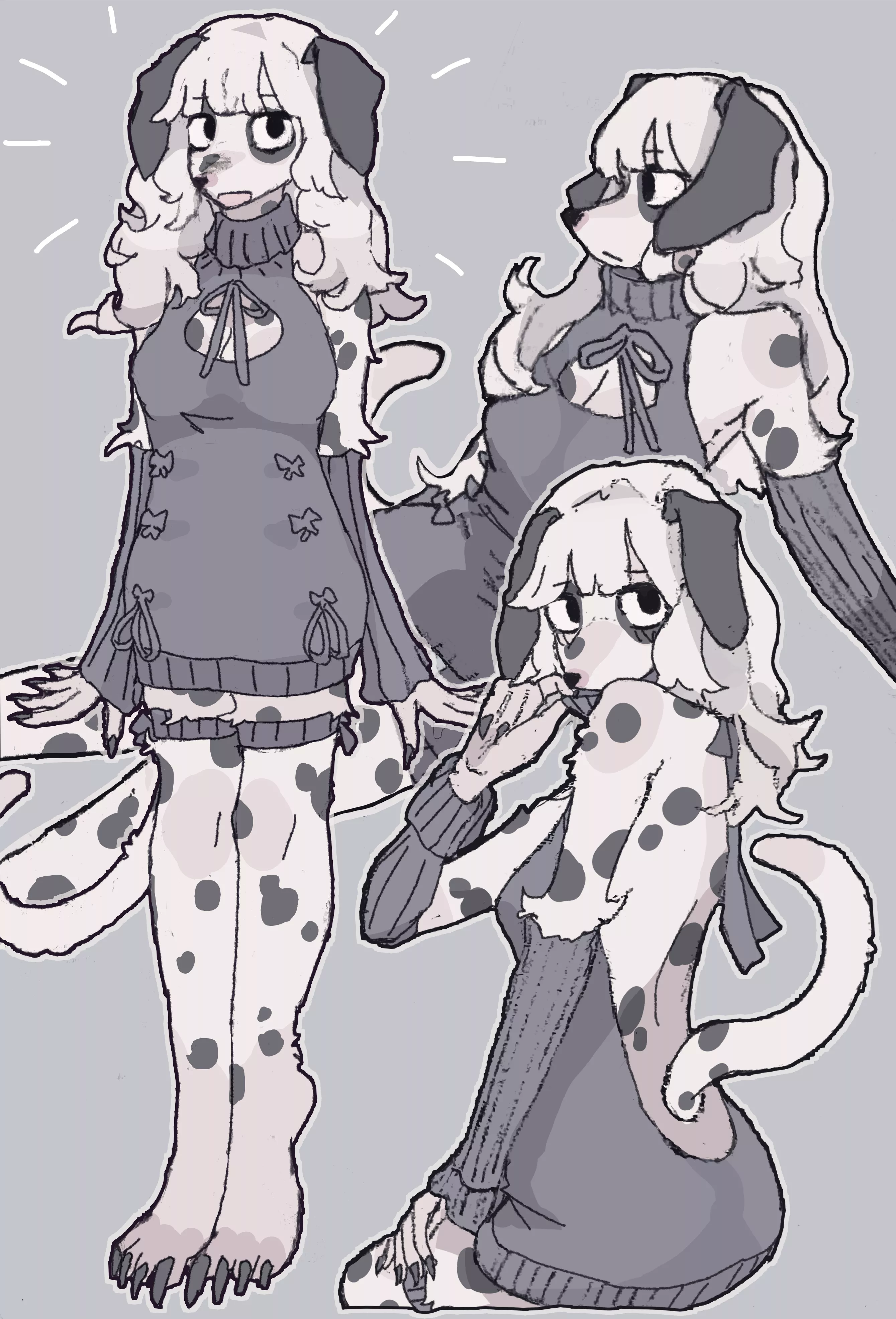 dalmatian oc by me