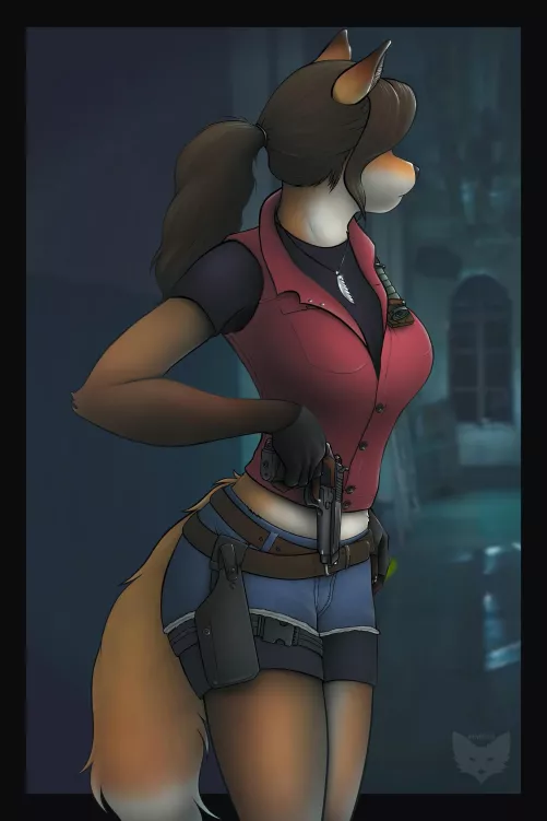 Fox Claire 🦊 (Art by me, RoryWorks)