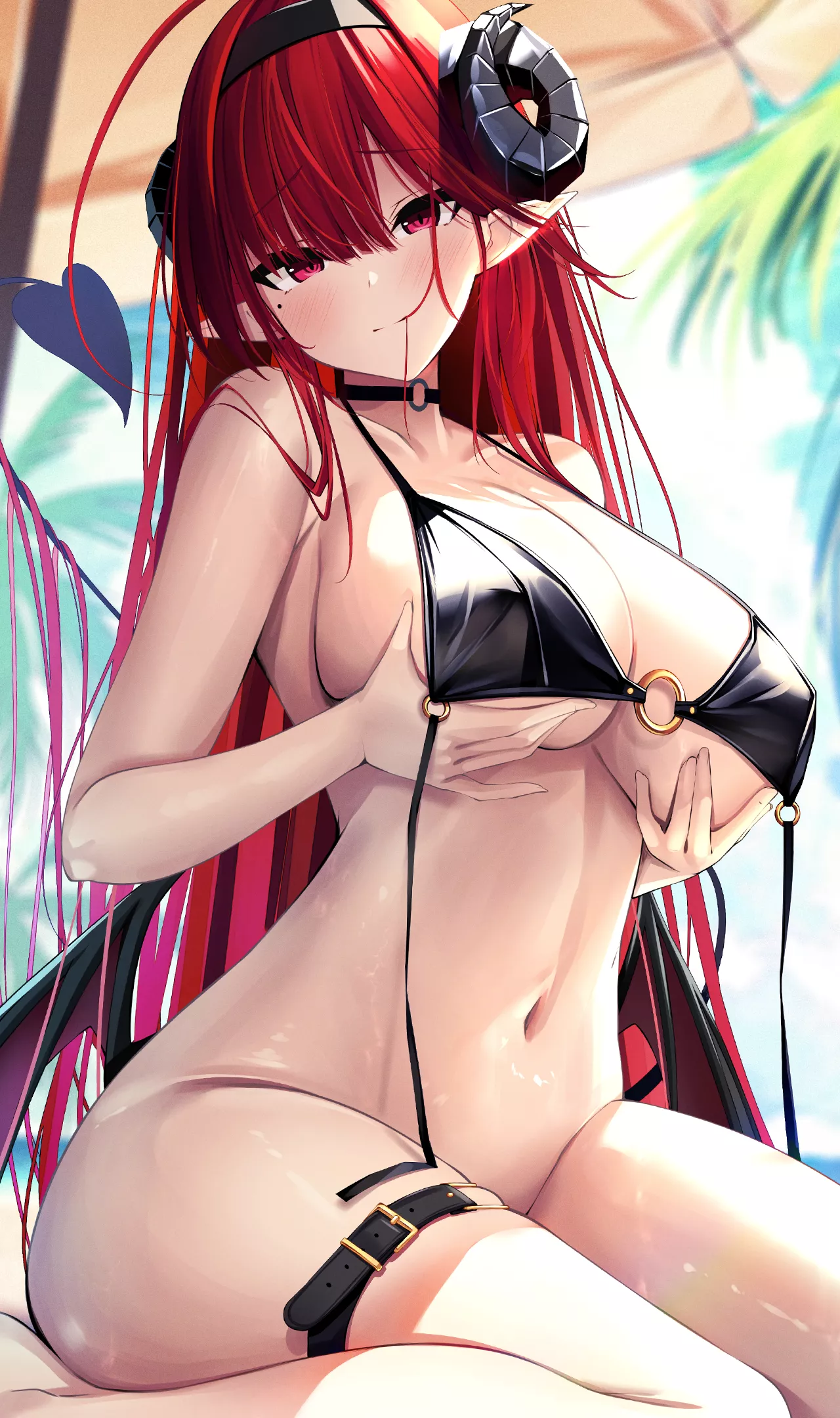 Hindenburg in bikini [Azur Lane]