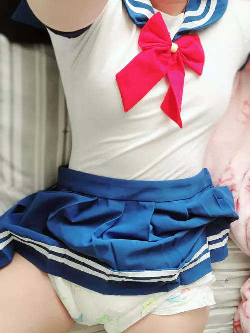 In the name of the moon, I'll punish you! 🌙🌸✨️