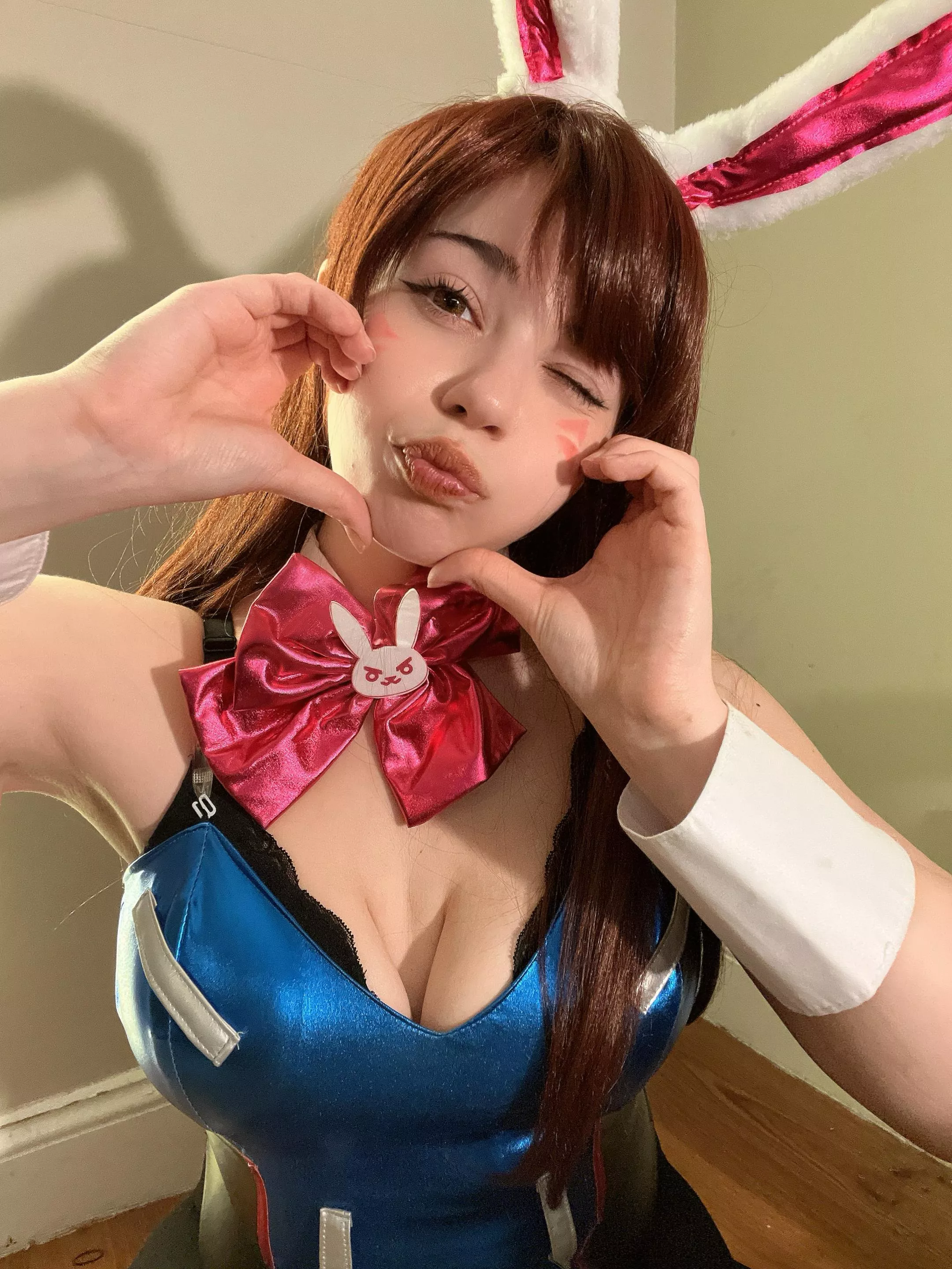 My bunny DVa cosplay