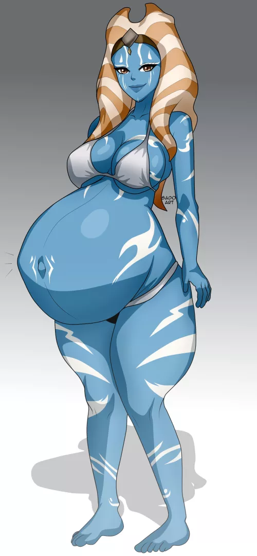 Not every day you see a Pregnant Togruta