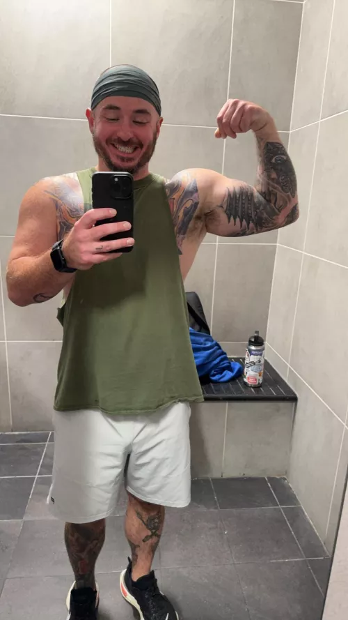 Today is one of those anniversaries you don’t want to remember. So obviously the workout was 5x as intense. 