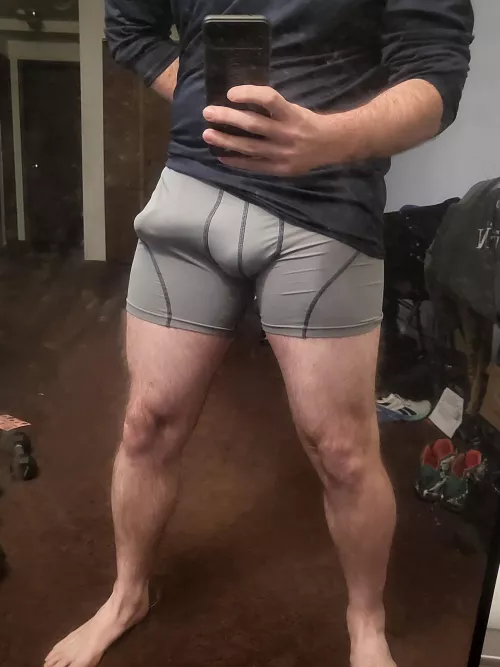 Underwear aren't putting up much of a fight 