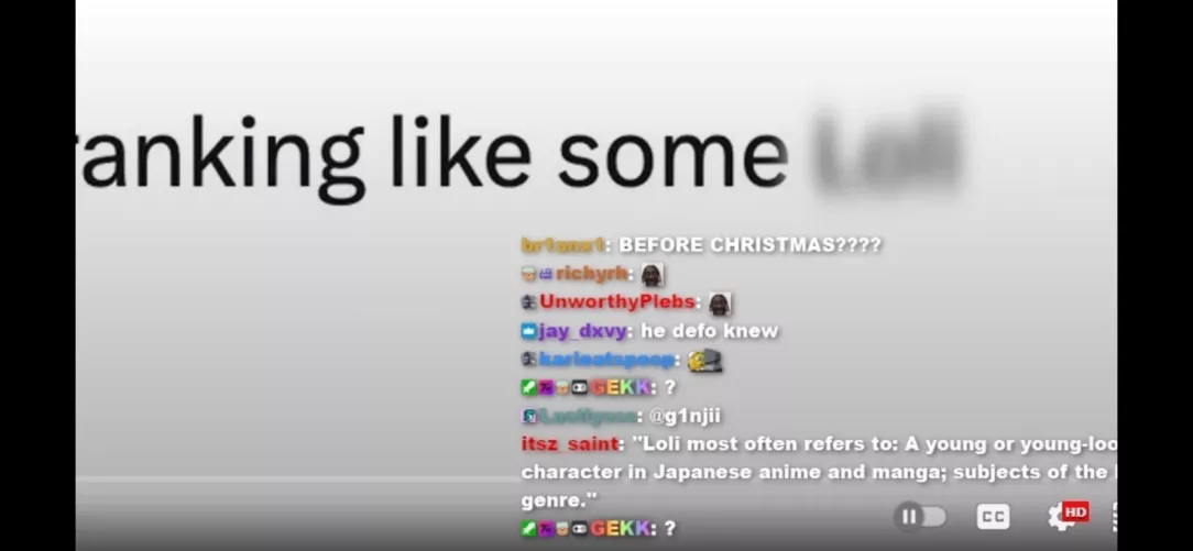 Which Chat Extension is he using?