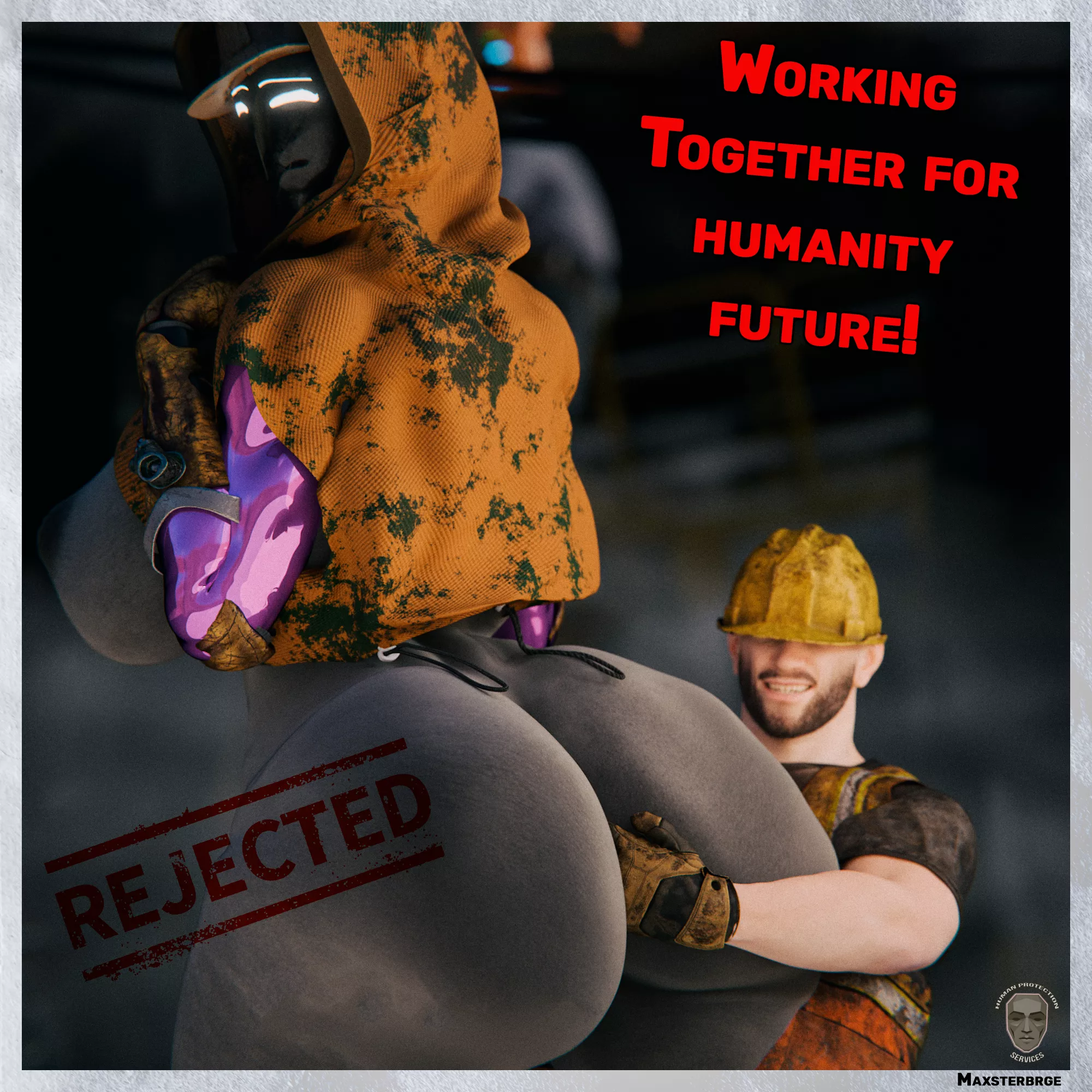 Working together for humanity future! [@Maxsterbrge]