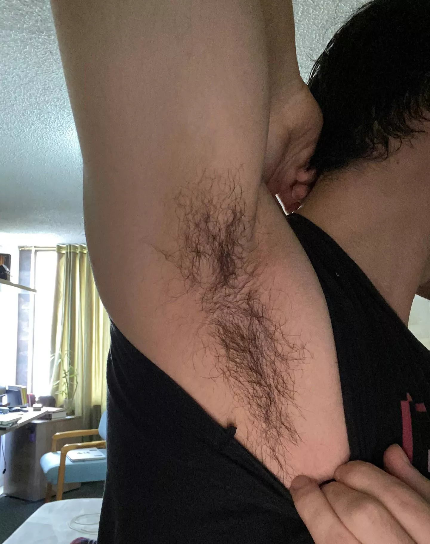 [19] sweaty and ready for you