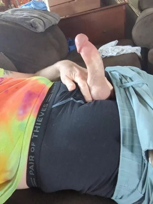 (42) With 4 kids running around all day, it's hard to find time to hang out like this