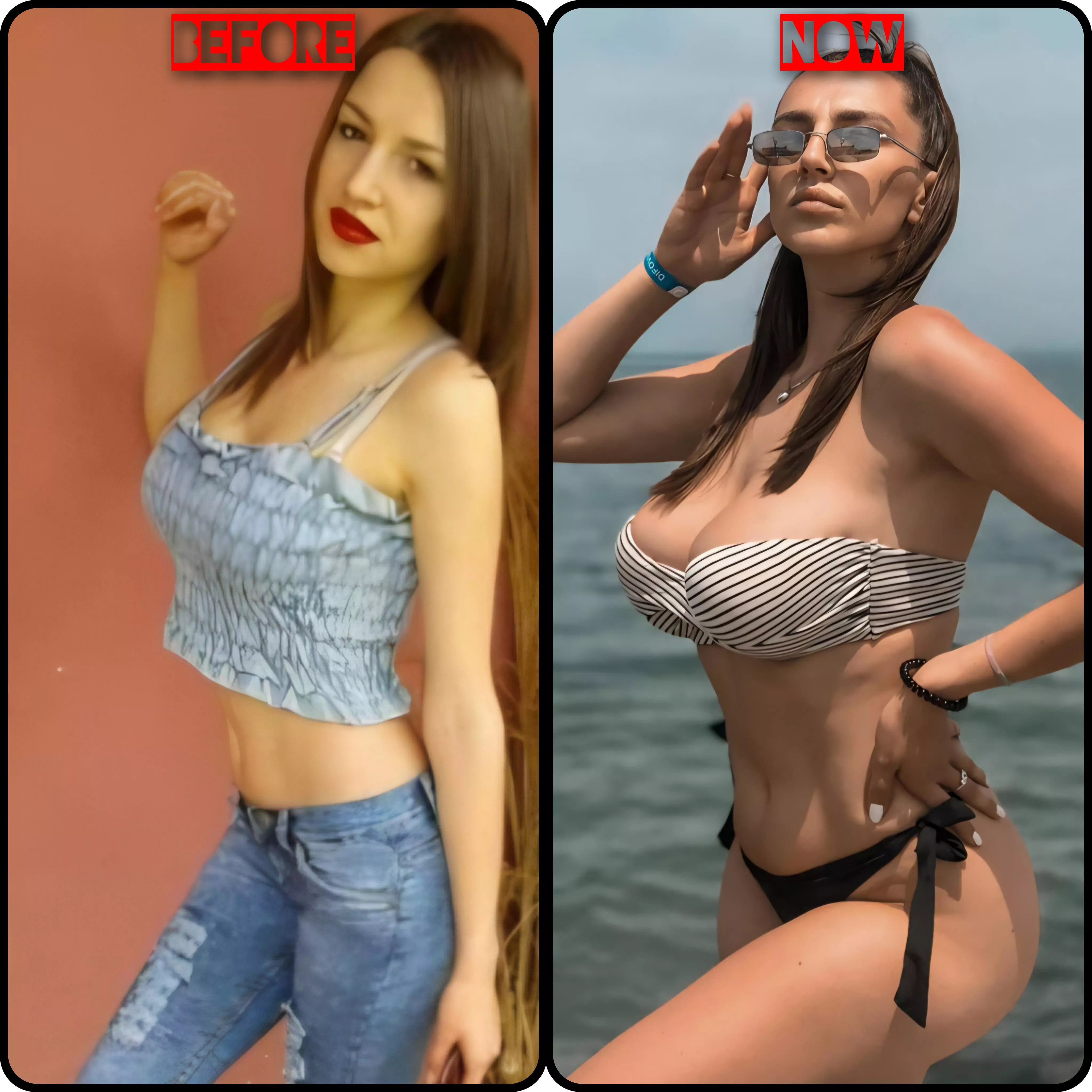 Bimbofication of my sister