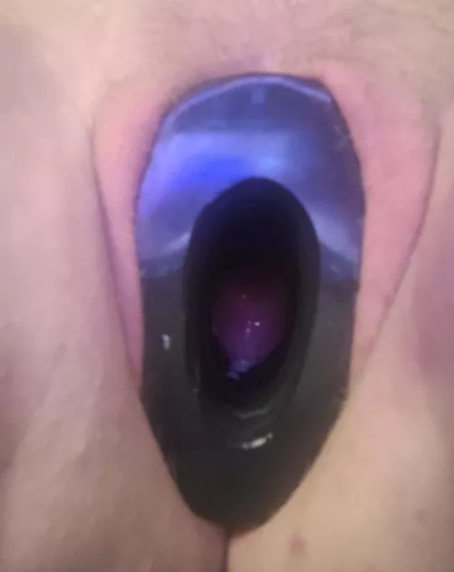 Cum straight on my cervix with the pig hole
