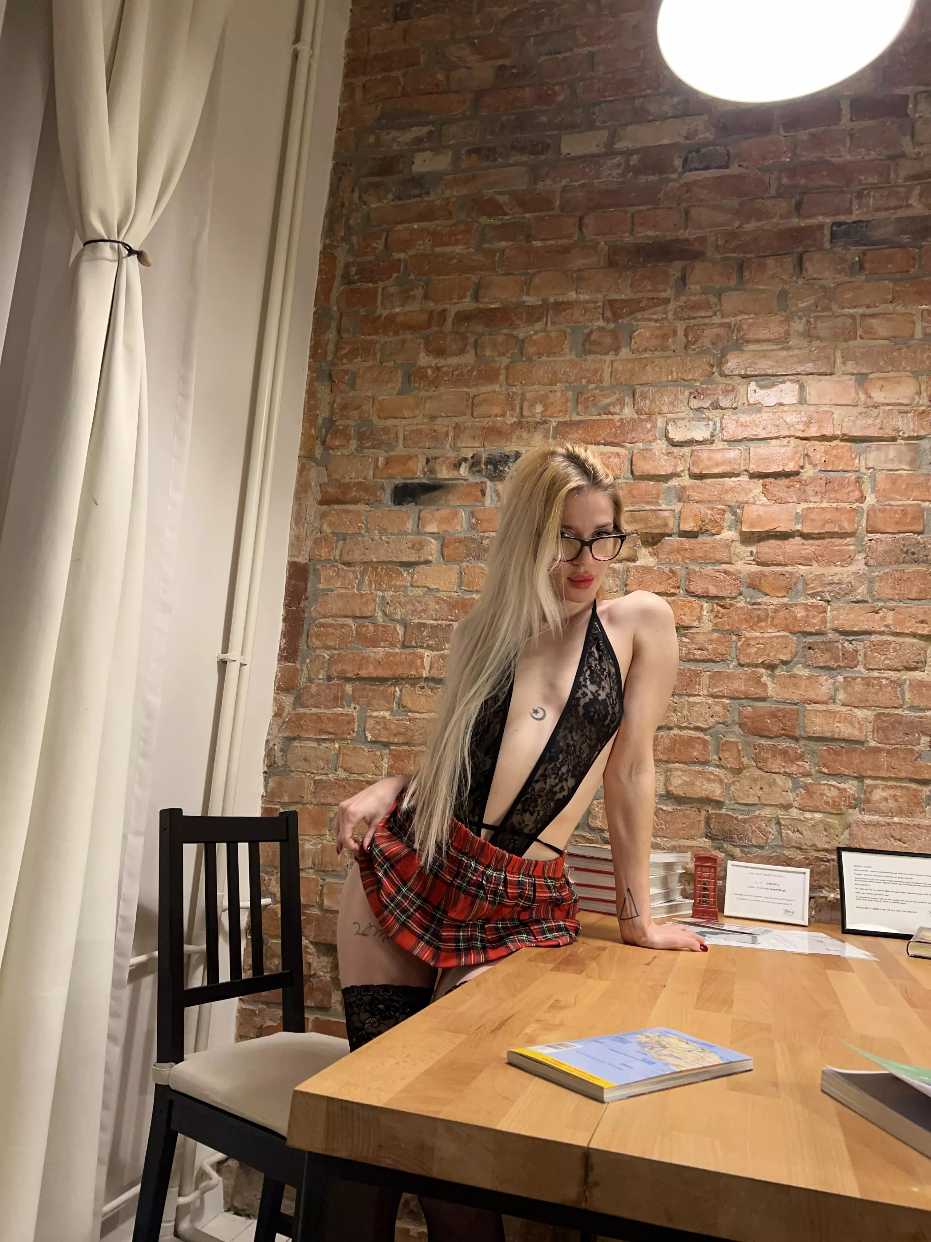 Did you order the cleaning service? I see there's some work to be done with the chap