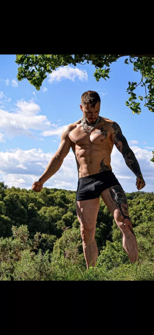 Enjoying the nice weather