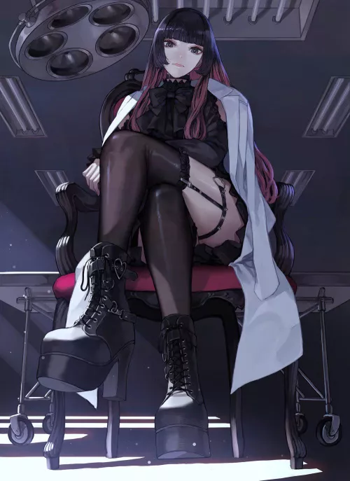 Goth Scientist [Artist's Original]