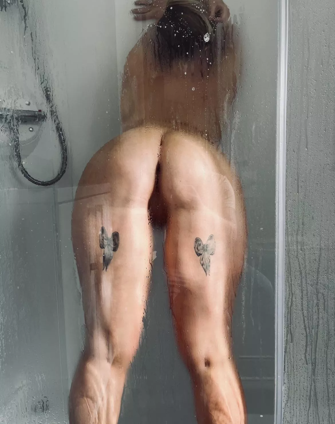 Having some fun in the shower..