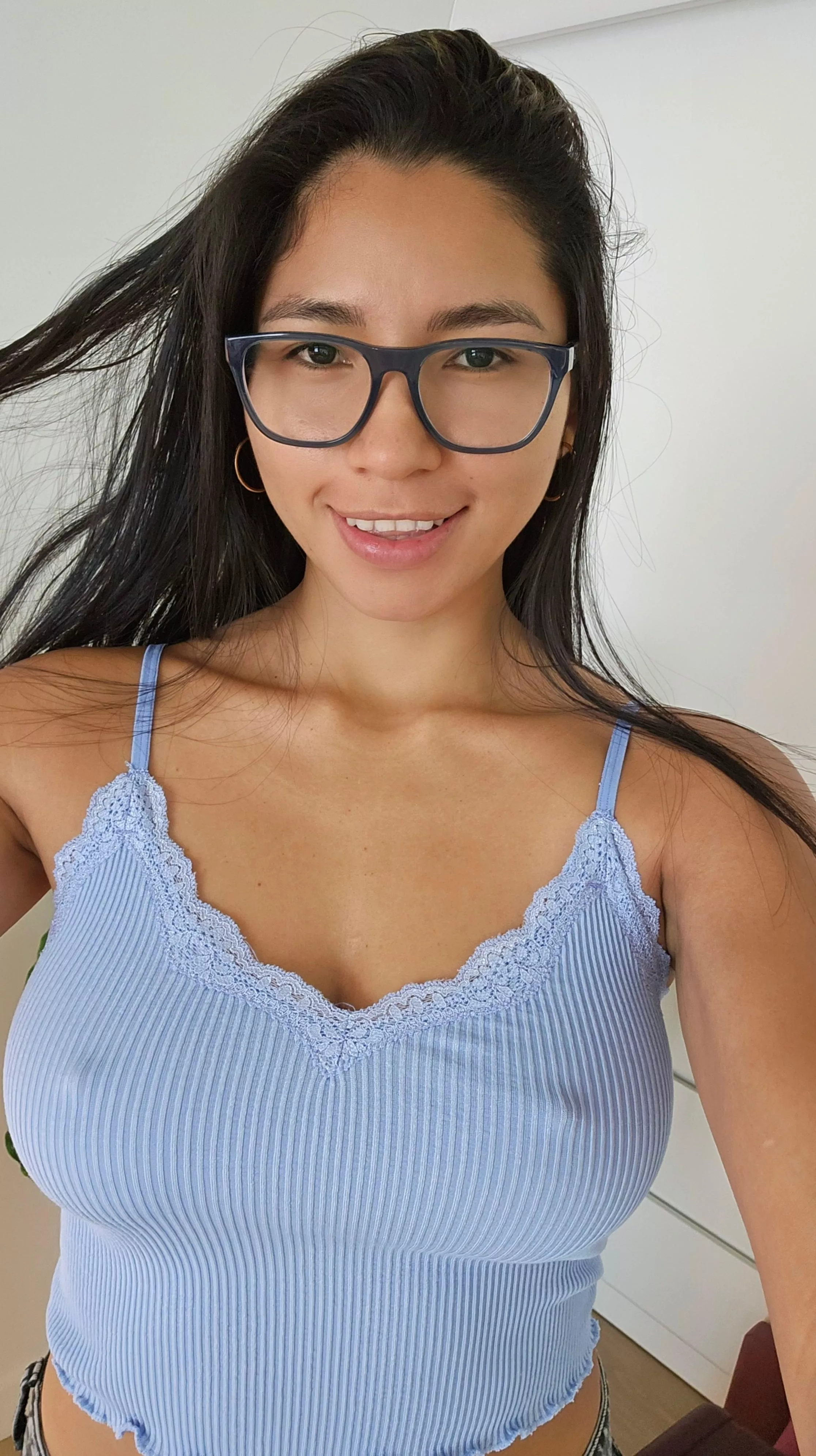 I felt like skipping the bra today