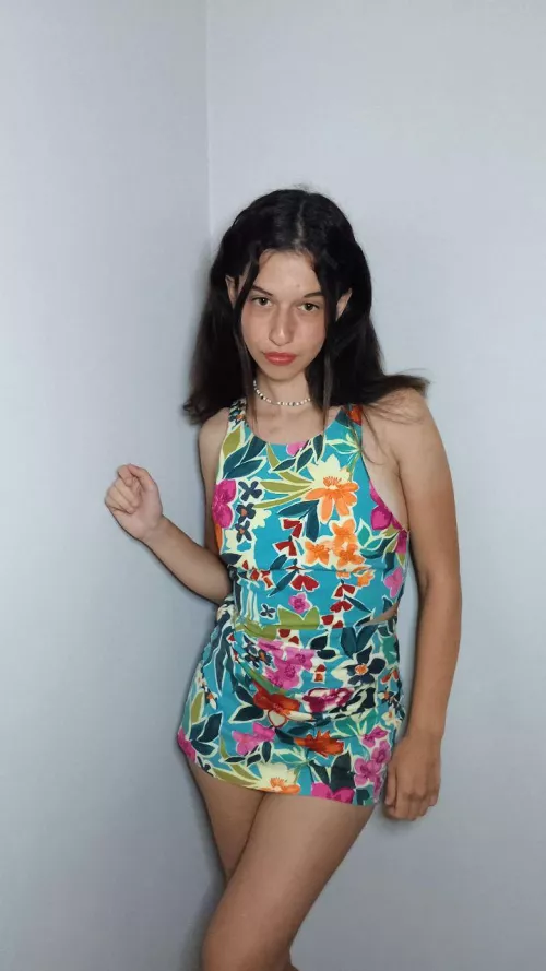 I hope I look good in this dress 🤭