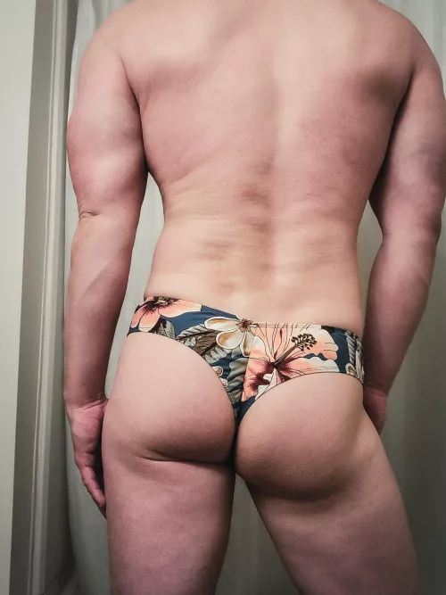I made this cheeky thong a while ago, would you wear it?
