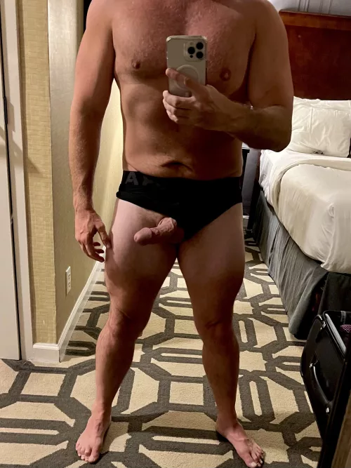 Is it just me or does my cock look like some kind of heat seeking missile 😂 [46]